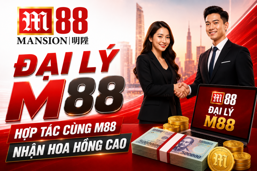 Chi tiết cách làm đại lý M88 hoa hồng cao
