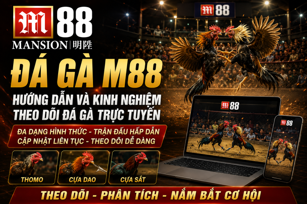 Đá gà M88 trực tuyến tại bồ