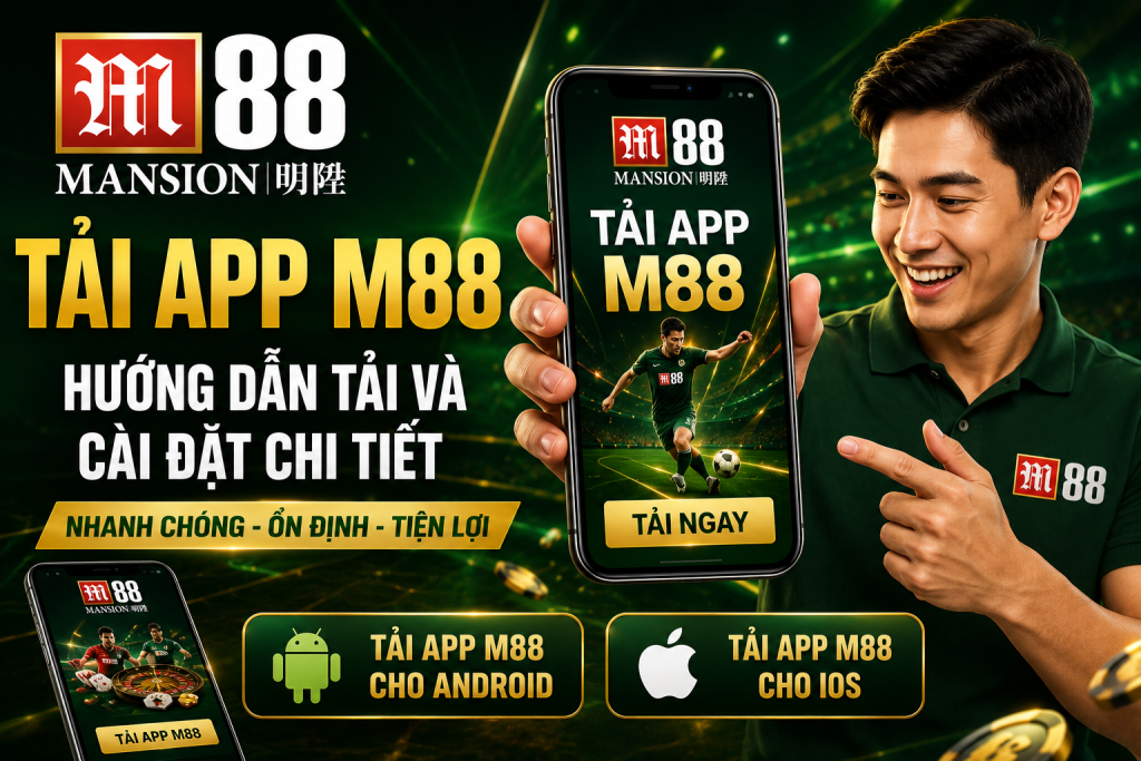 Hướng dẫn tải app M88 chi tiết