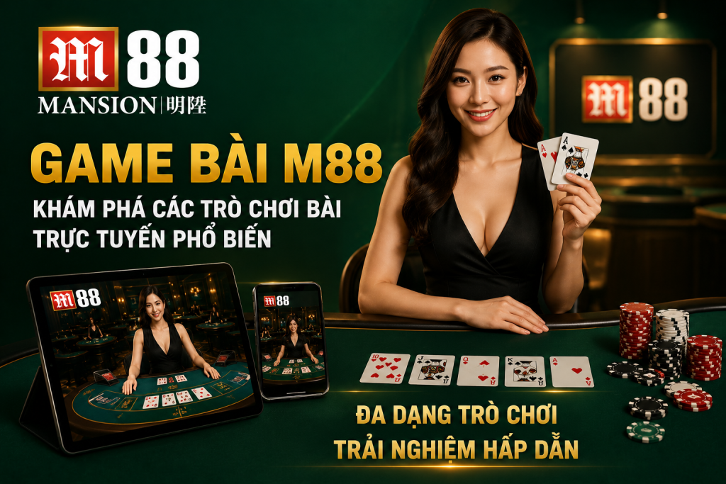 Tham gia game bài m88 công nghệ đỉnh cao